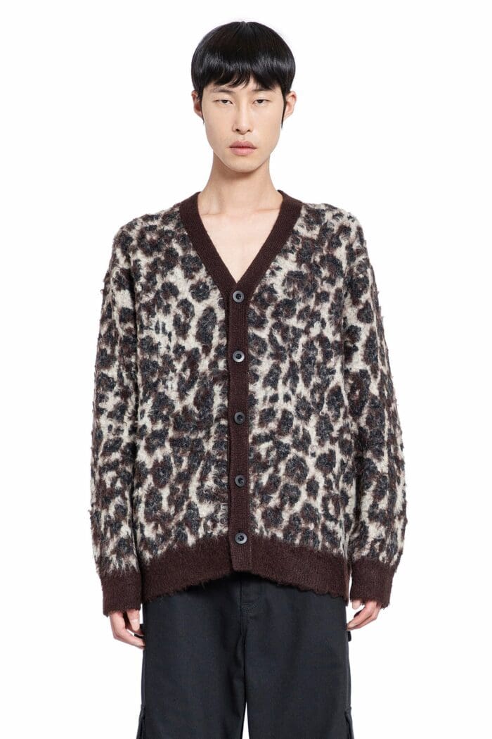 JUNYA WATANABE Leopard Cardigan