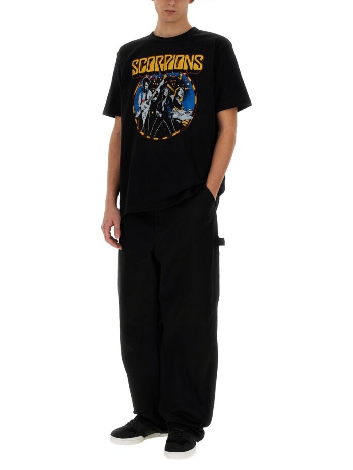 JUNYA WATANABE MAN T-SHIRT WITH PRINT