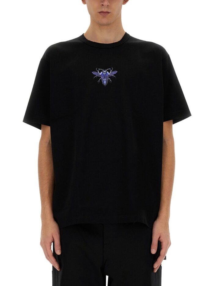 JUNYA WATANABE MAN T-SHIRT WITH PRINT