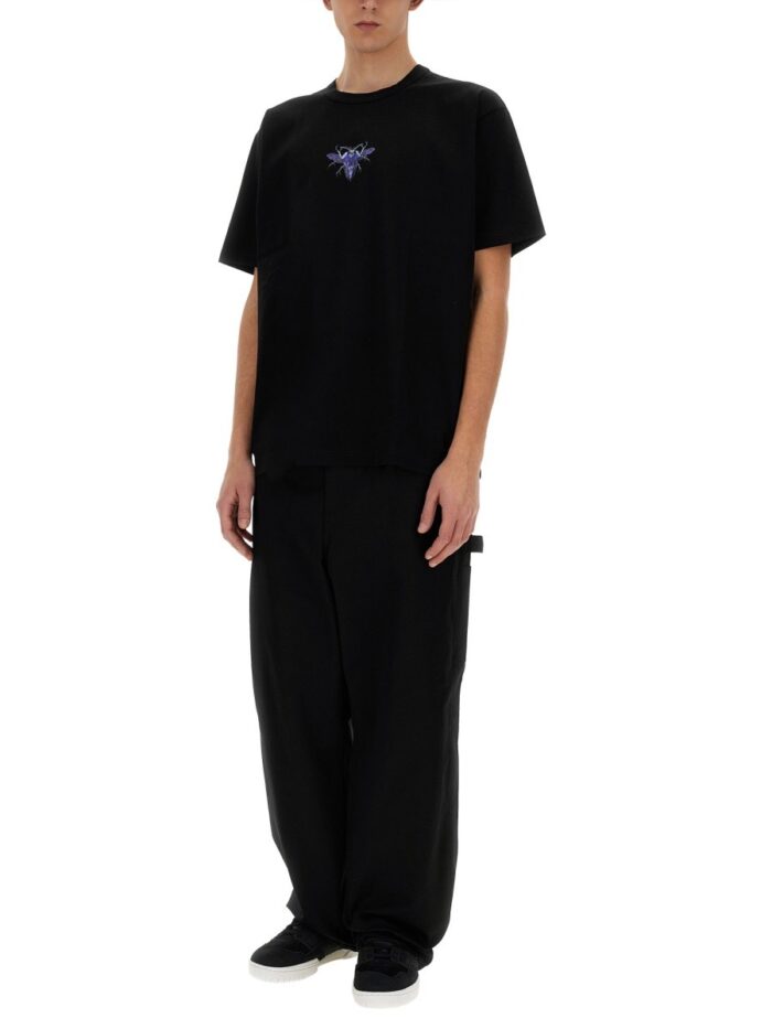 JUNYA WATANABE MAN T-SHIRT WITH PRINT