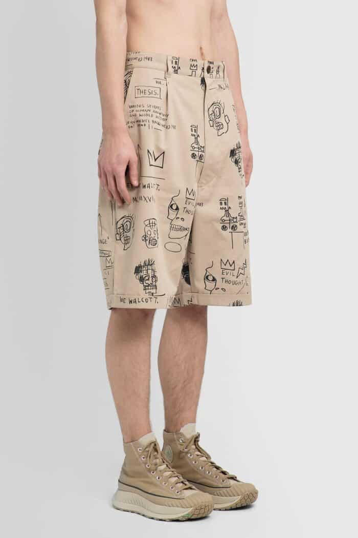 JUNYA WATANABE Printed Cotton Shorts