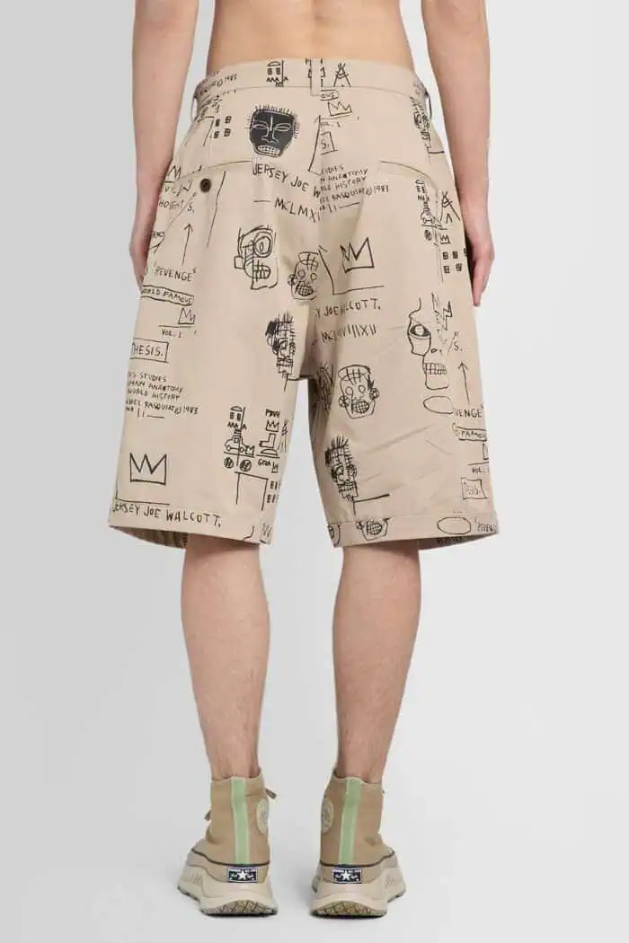 JUNYA WATANABE Printed Cotton Shorts