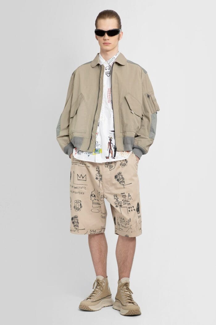 JUNYA WATANABE Printed Cotton Shorts