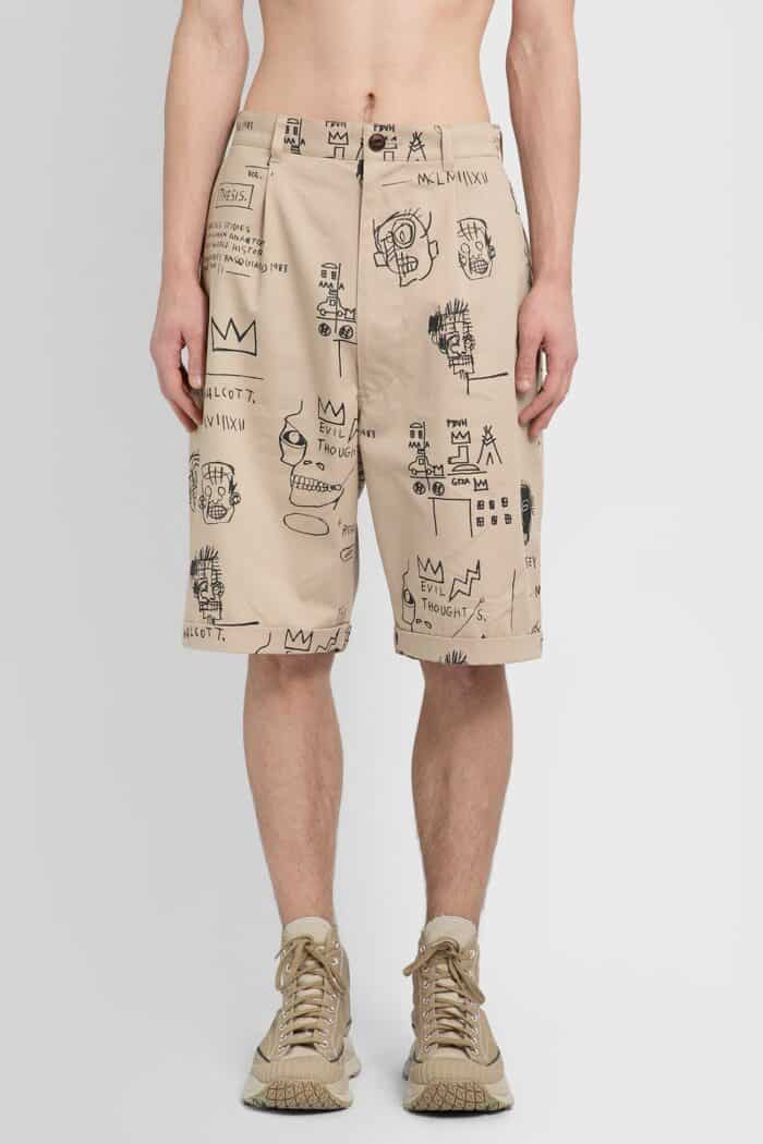 JUNYA WATANABE Printed Cotton Shorts