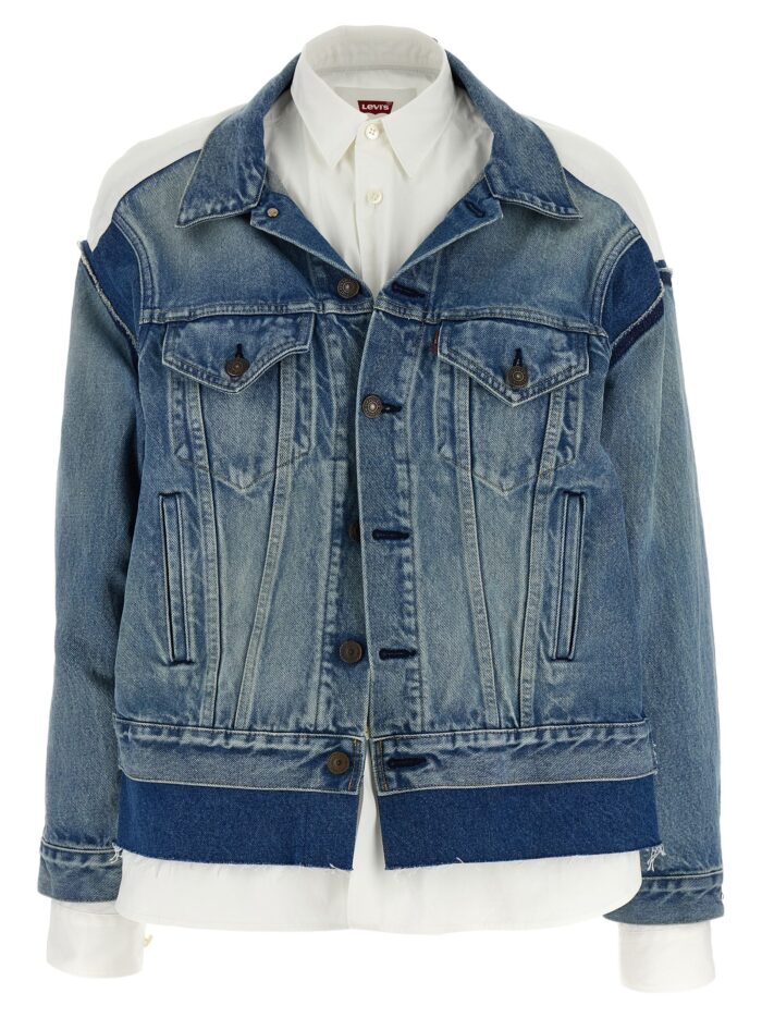 junya watanabe x levi's® shirt denim jacket Junya Watanabe X Levi's® Shirt Denim Jacket