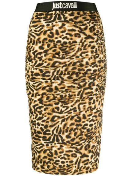 JUST CAVALLI Organzino Skirt