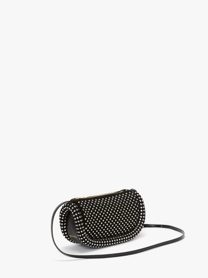 JW ANDERSON Bumper-12 Leather Crossbody Bag With Crystal