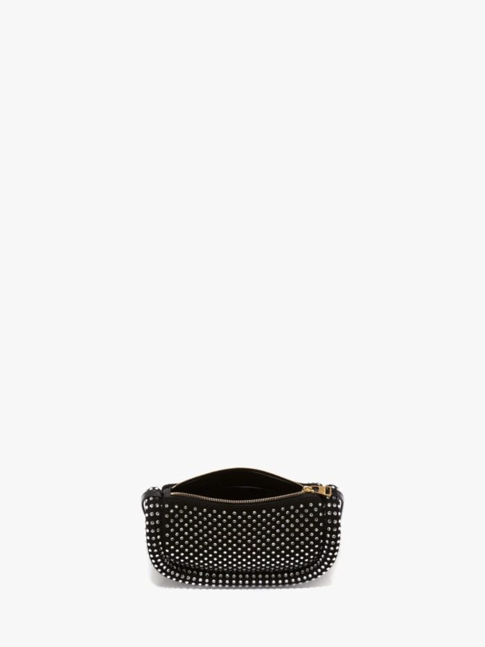 JW ANDERSON Bumper-12 Leather Crossbody Bag With Crystal