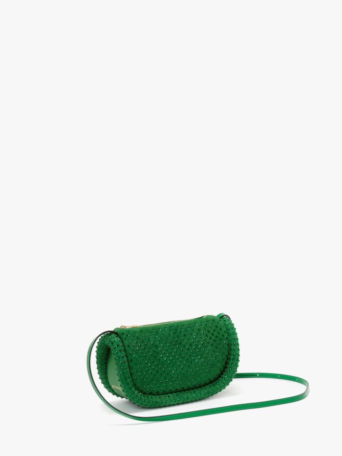 JW ANDERSON Bumper-12 Leather Crossbody Bag With Crystal