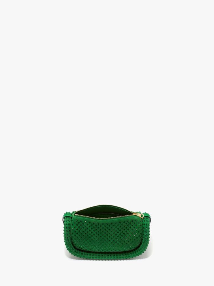 JW ANDERSON Bumper-12 Leather Crossbody Bag With Crystal