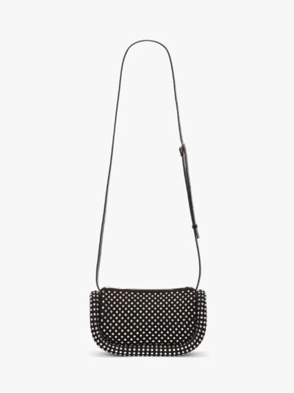 JW ANDERSON Bumper-12 Leather Crossbody Bag With Crystal