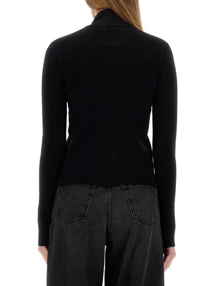 Jw Anderson FITTED CARDIGAN WITH ZIPPER
