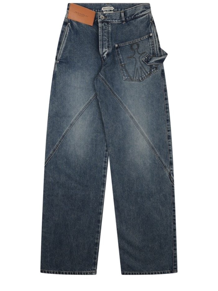 Jw Anderson JEANS CON PATCH LOGO