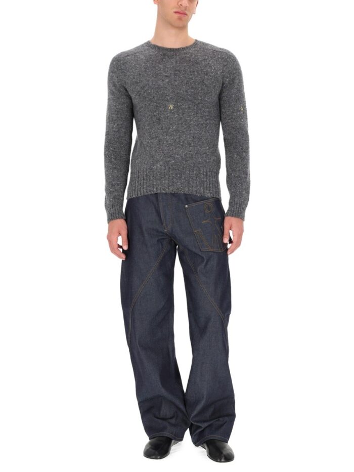 Jw Anderson JERSEY WITH EMBROIDERY