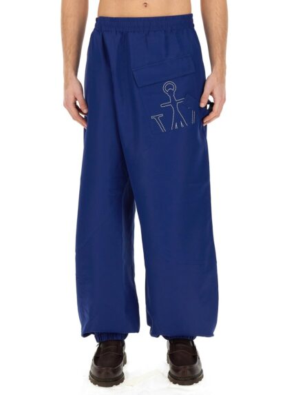 Jw Anderson JOGGERS PANTS WITH LOGO ANCHOR