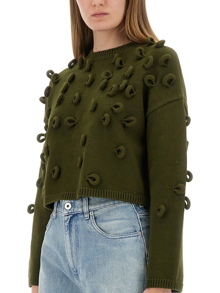Jw Anderson LOOP CROPPED JERSEY