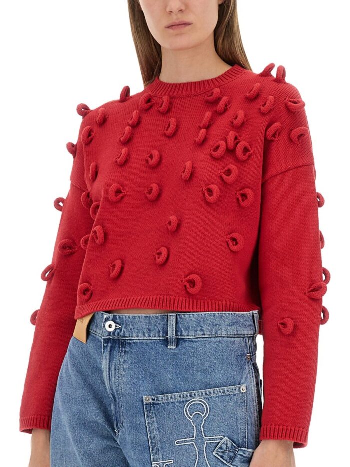 Jw Anderson LOOP CROPPED JERSEY