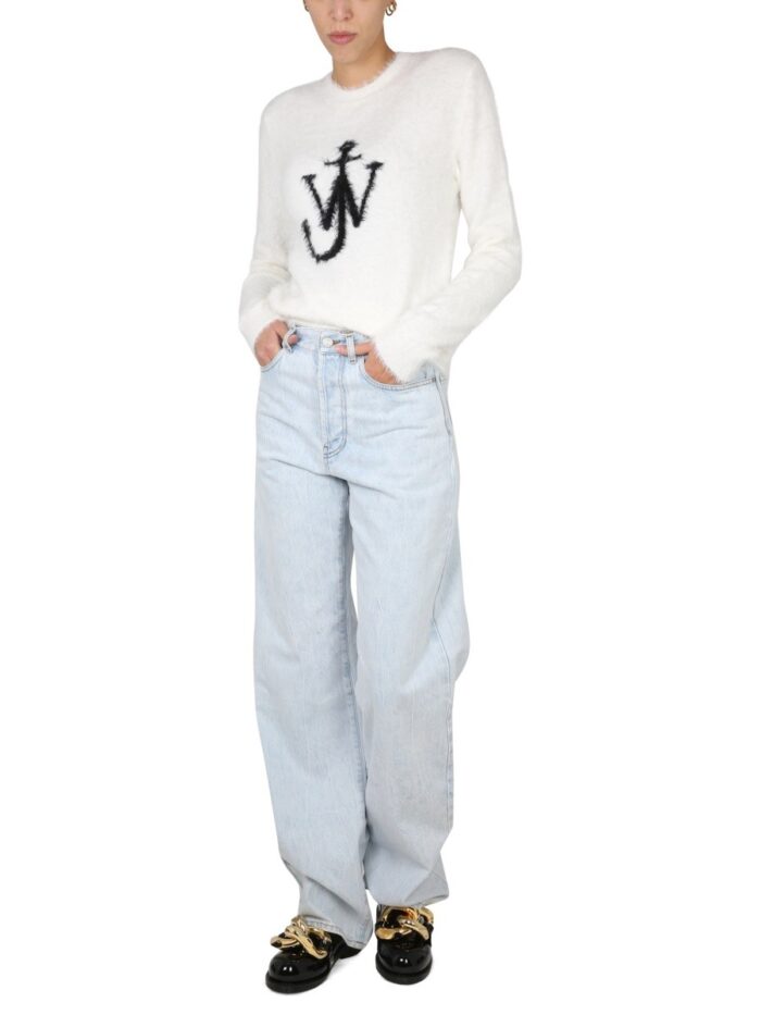 Jw Anderson MAGLIA CON INTARSIO LOGO