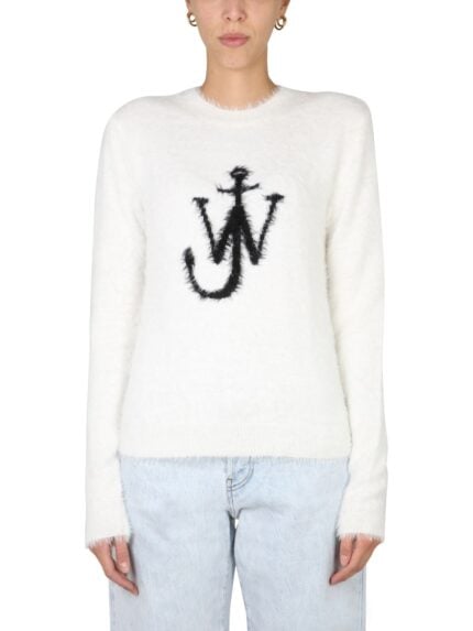 Jw Anderson MAGLIA CON INTARSIO LOGO