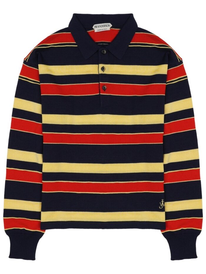 jw anderson polo "rugby" in cotone Jw Anderson POLO "RUGBY" IN COTONE