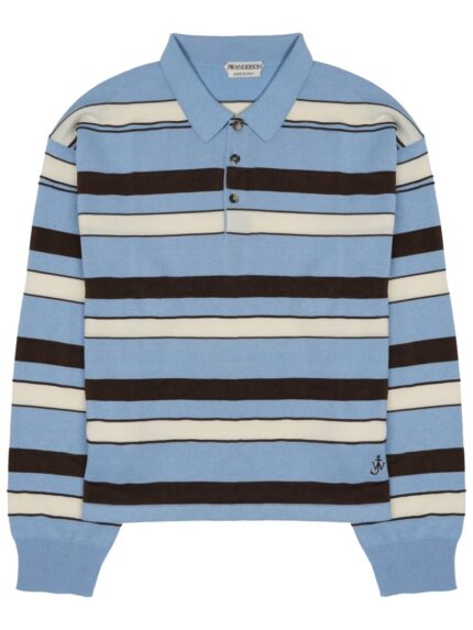 Jw Anderson POLO "RUGBY" IN COTONE