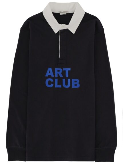 Jw Anderson POLO SHIRT "ART CLUB"
