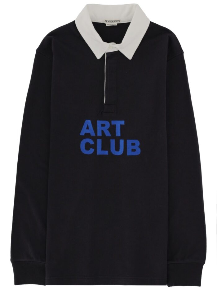 Jw Anderson POLO SHIRT "ART CLUB"