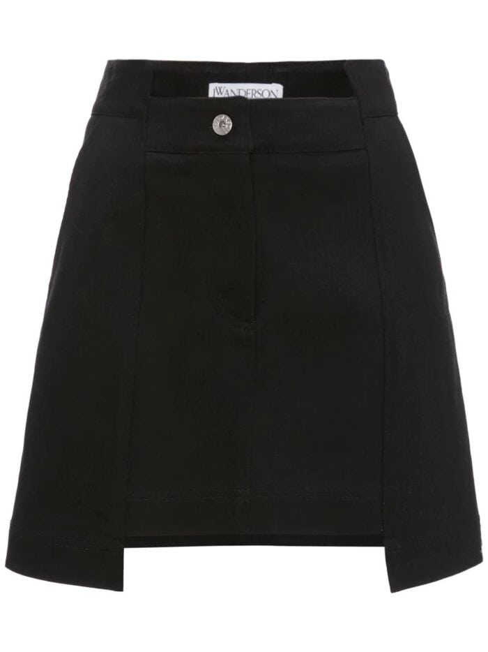 JW ANDERSON Short Panelled Skirt