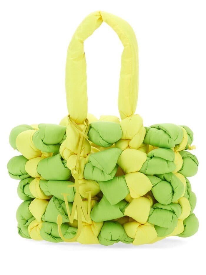 Jw Anderson SMALL WOVEN TOTE BAG