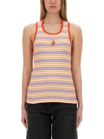 Jw Anderson STRIPED TANK TOP