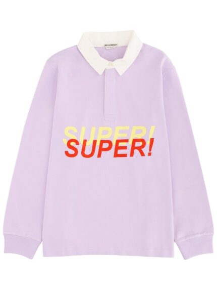 Jw Anderson "SUPER SUPER" POLO SHIRT