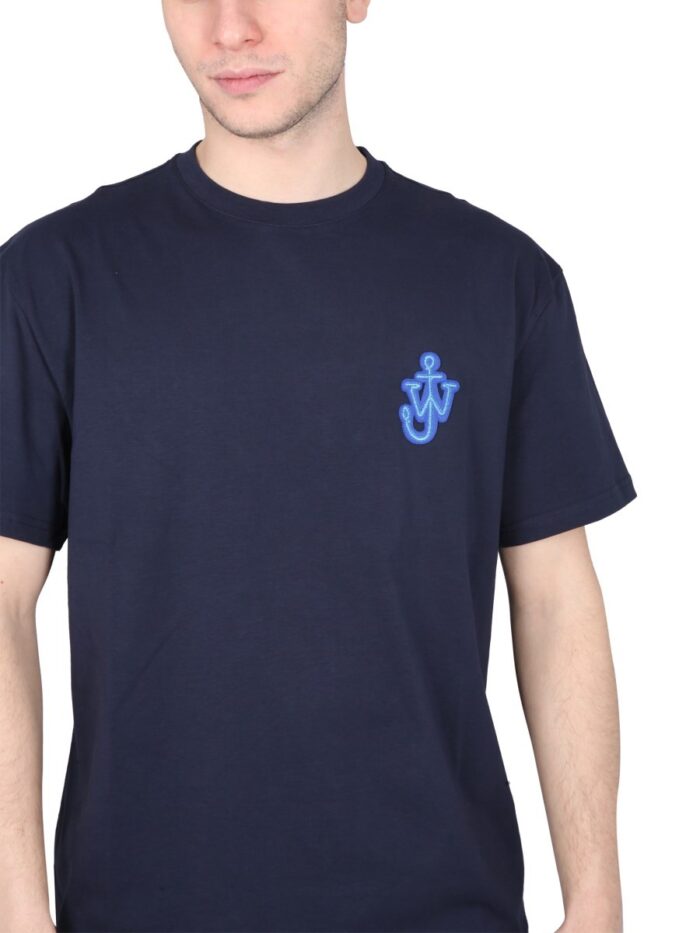 Jw Anderson T-SHIRT WITH ANCHOR PATCH