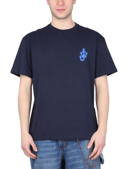 Jw Anderson T-SHIRT WITH ANCHOR PATCH
