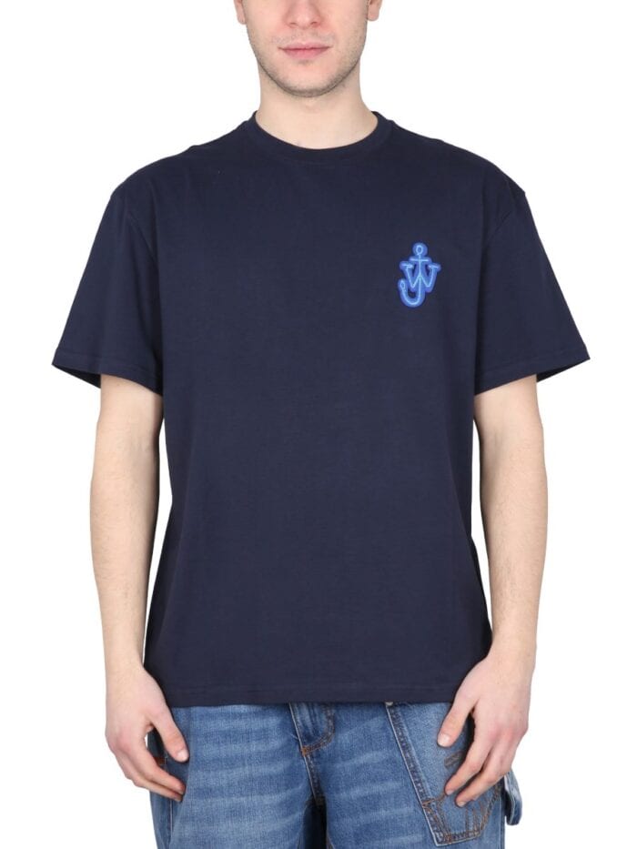 Jw Anderson T-SHIRT WITH ANCHOR PATCH