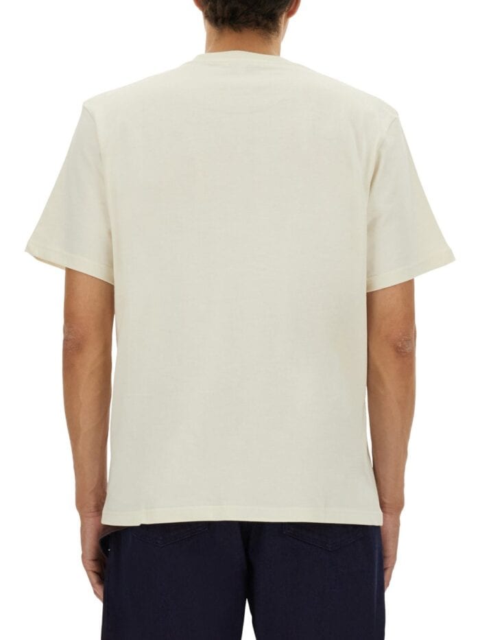 Jw Anderson T-SHIRT WITH EMBROIDERED LOGO