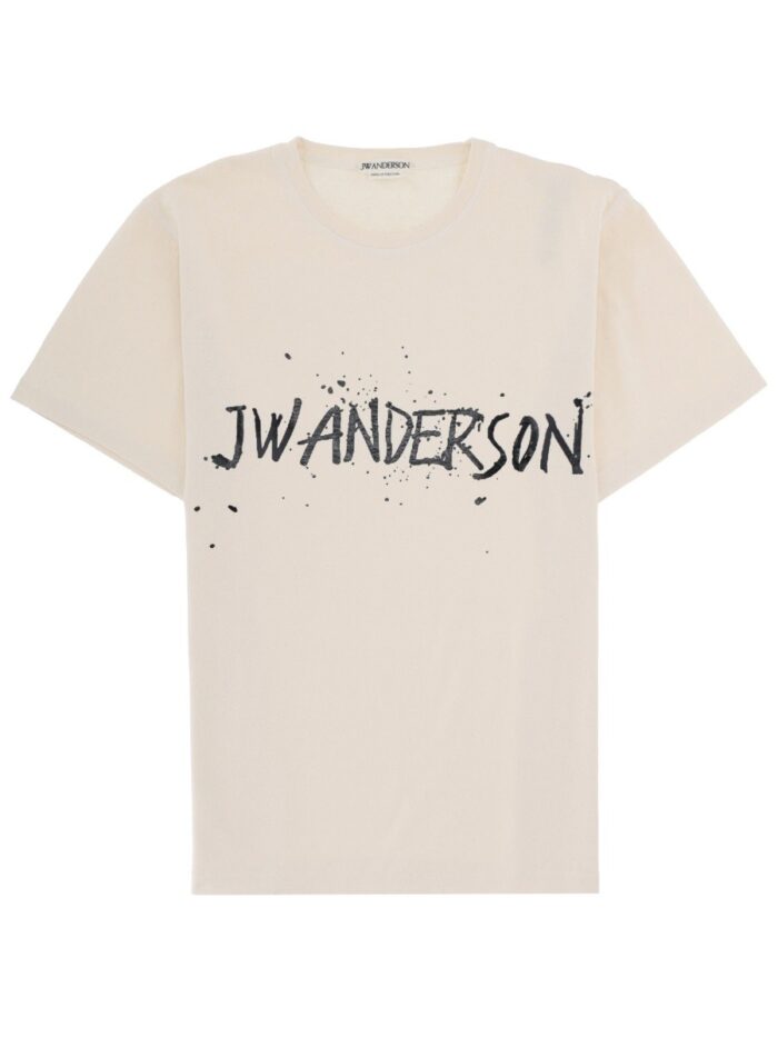 jw anderson t shirt with logo Jw Anderson T-SHIRT WITH LOGO