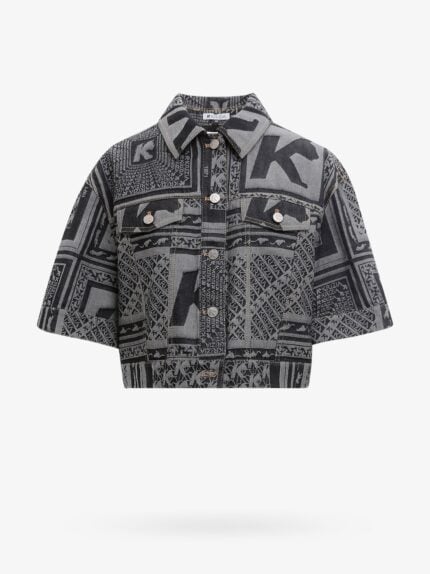 K KRIZIA Cotton Jacket With Short Sleeve