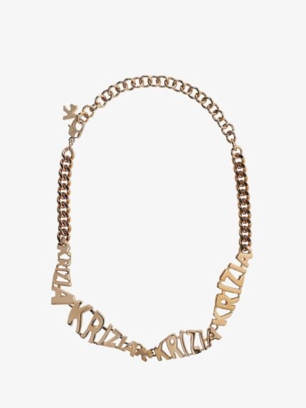 K KRIZIA Metal Necklace