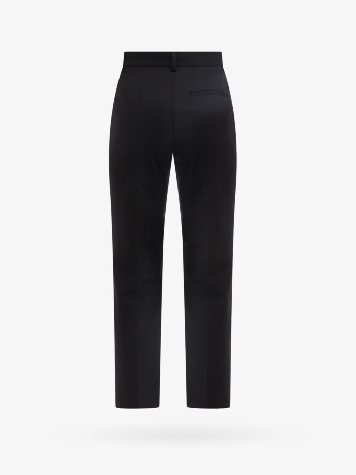 K KRIZIA Wool Trouser With Iconic Metal Patch