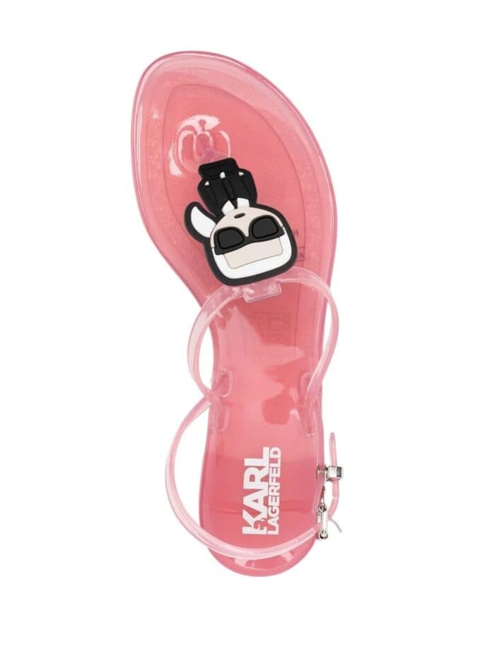 KARL LAGERFELD Jelly Karl Ikonic Sandals