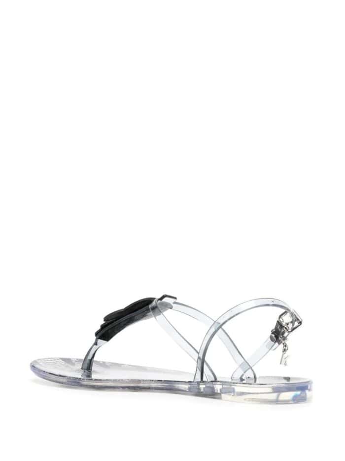 KARL LAGERFELD Jelly Monogram  Sandals