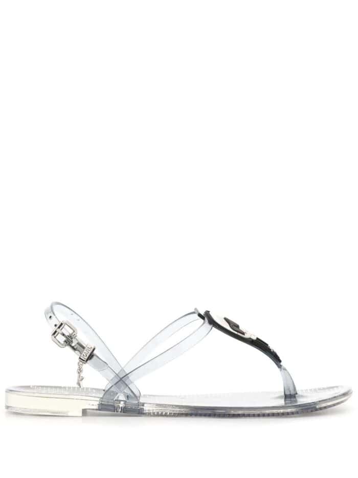 KARL LAGERFELD Jelly Monogram  Sandals