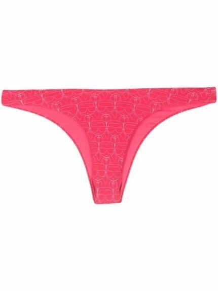 Karl Print Bikini Bottoms