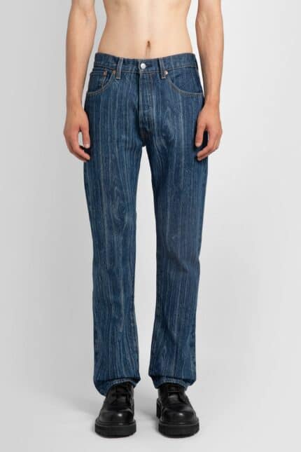 KARMUEL YOUNG Levi's Collaboration Reedited Laser Wood Grain Jeans