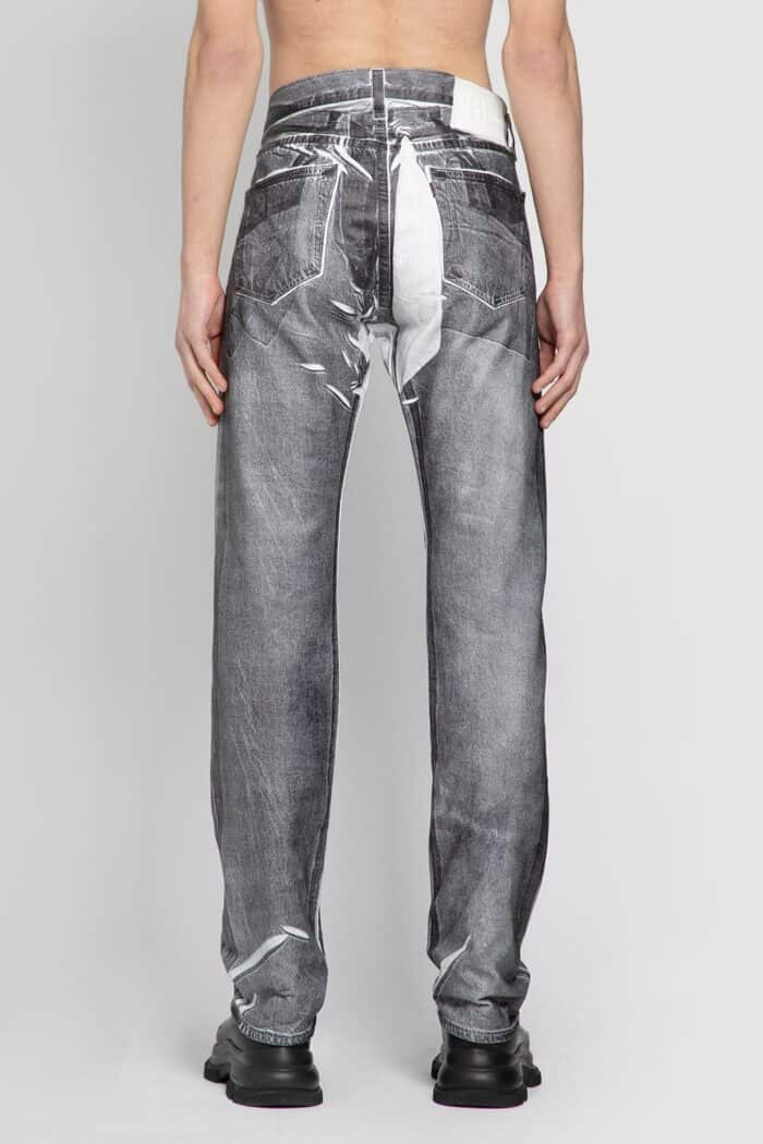 KARMUEL YOUNG Reedited Overprinted Levi's 501 Jeans