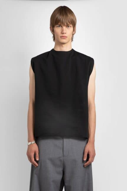 KARMUEL YOUNG Square Tank Top With Adjustable Neckline