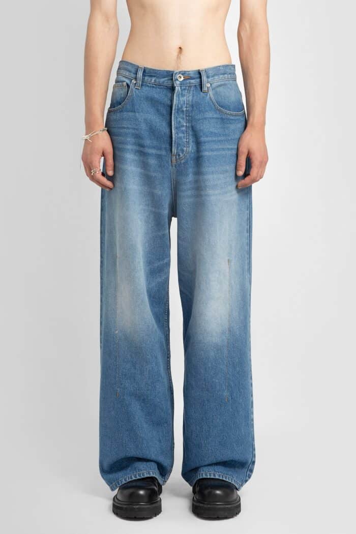 KARMUEL YOUNG Vacuum Wide Leg Jeans