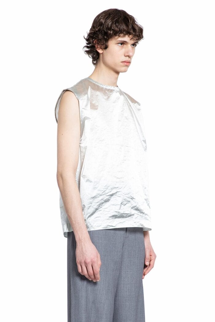 KARMUEL YOUNG Woven Tank Top