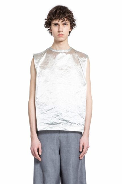 KARMUEL YOUNG Woven Tank Top