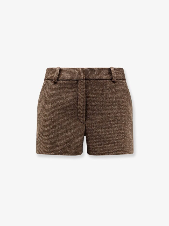 the frankie shop kate wool blend shorts THE FRANKIE SHOP Kate Wool Blend Shorts